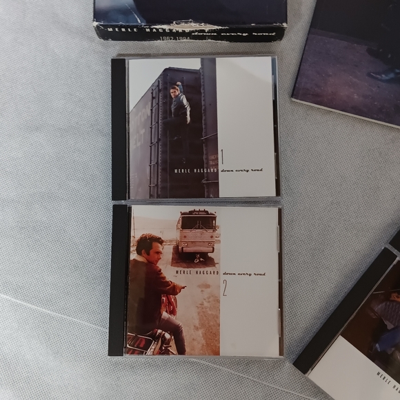Down Every Road by Merle Haggard 4 CD Boxed Set Complete 1962-1994 With Booklet - Picture 5 of 12